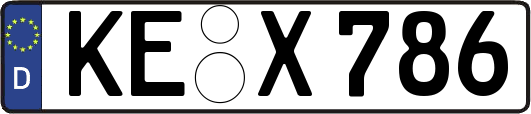 KE-X786