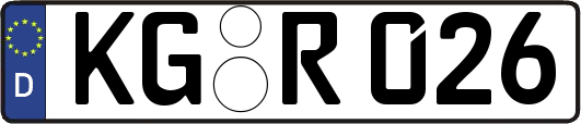 KG-R026