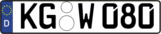 KG-W080