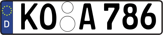 KO-A786