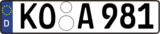 KO-A981