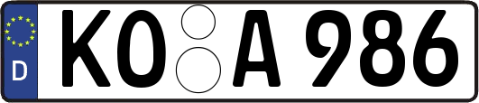 KO-A986