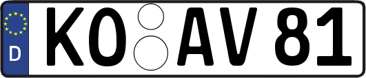 KO-AV81