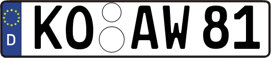 KO-AW81