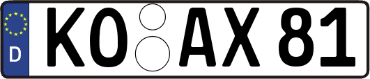 KO-AX81