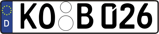KO-B026