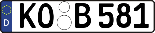 KO-B581