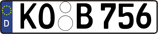 KO-B756