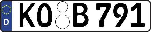 KO-B791