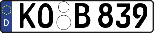 KO-B839