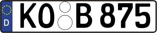KO-B875