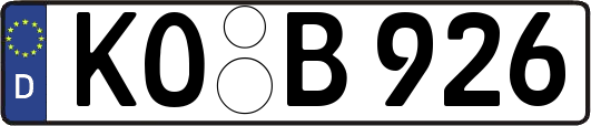 KO-B926