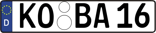KO-BA16