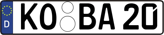 KO-BA20