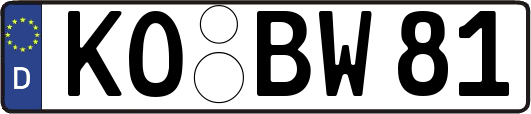 KO-BW81