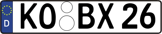 KO-BX26