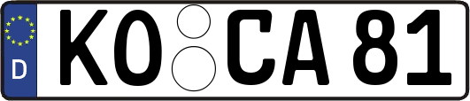 KO-CA81