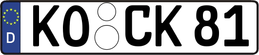 KO-CK81