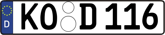 KO-D116