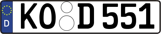 KO-D551
