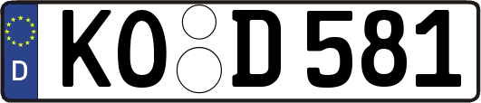 KO-D581