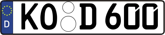 KO-D600