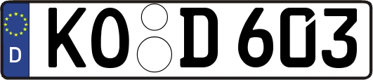 KO-D603