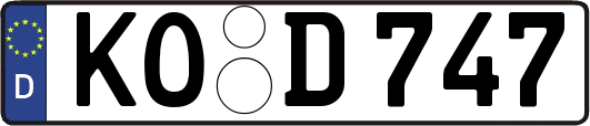 KO-D747