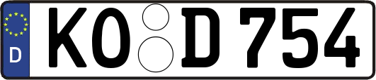 KO-D754