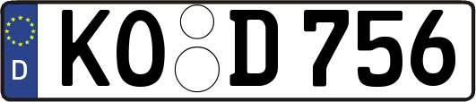 KO-D756