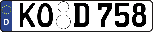 KO-D758