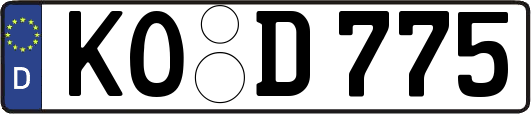 KO-D775