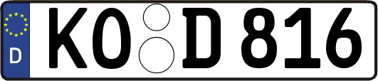KO-D816