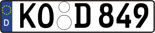 KO-D849
