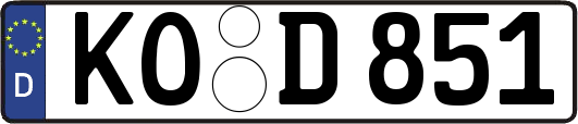 KO-D851