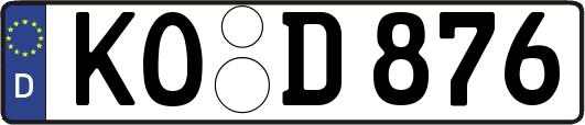 KO-D876