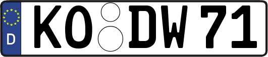 KO-DW71