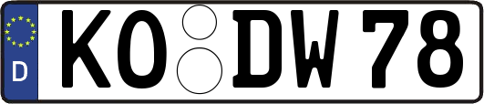 KO-DW78