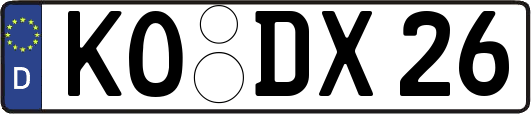 KO-DX26