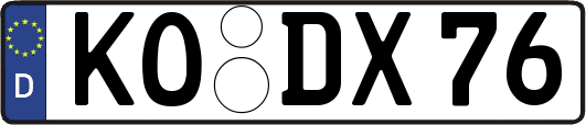KO-DX76