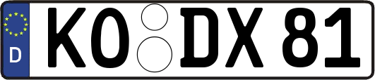 KO-DX81