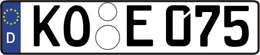 KO-E075