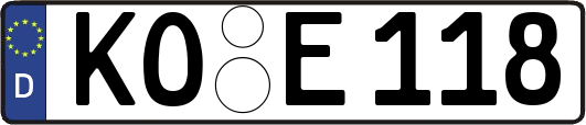 KO-E118