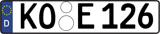 KO-E126