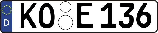 KO-E136