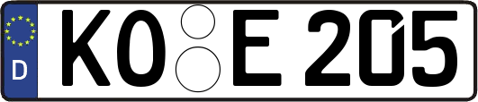KO-E205