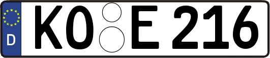 KO-E216