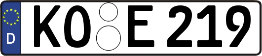 KO-E219
