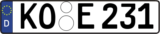 KO-E231