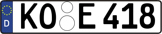 KO-E418